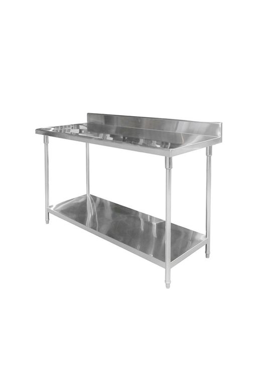 MESON CON RESPALDO ACERO INOX 150 X 70 X 85 IMAHE.