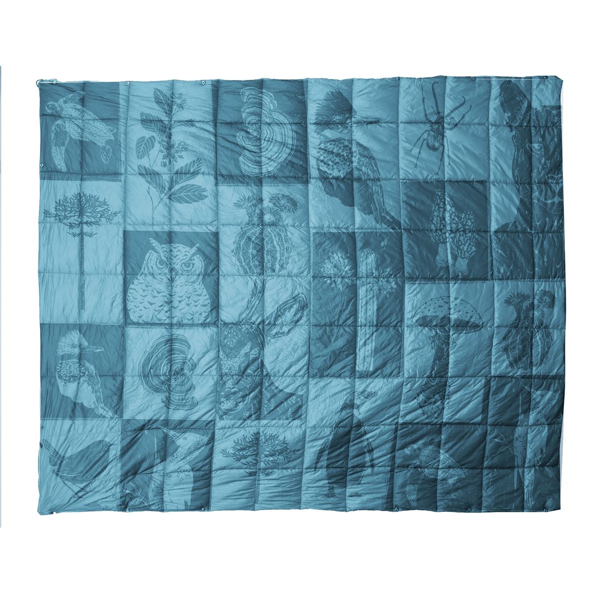 ATAKAMA OUTDOOR - Manta Térmica Nalca Azul Print Atakama Outdoor