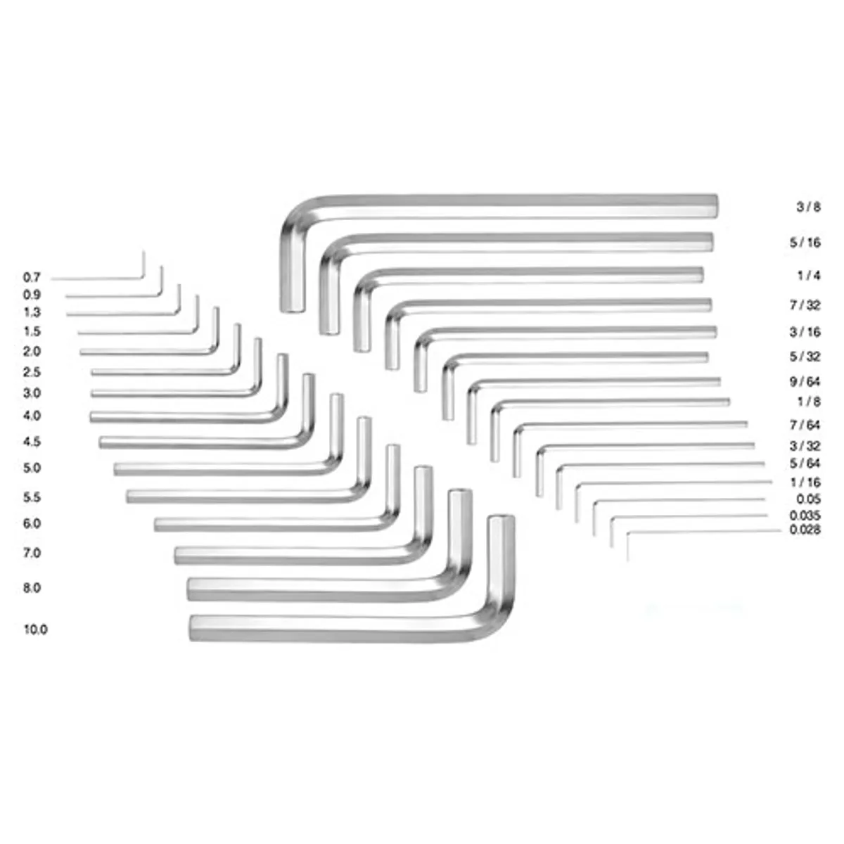 DURATECH - JUEGO LLAVE ALLEN 30PCS DURATECH