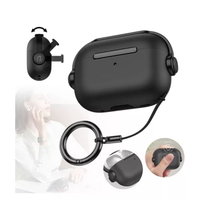 GENERICO - Carcasa Funda Impermeable Tpu Silicona Para AirPods Pro 12