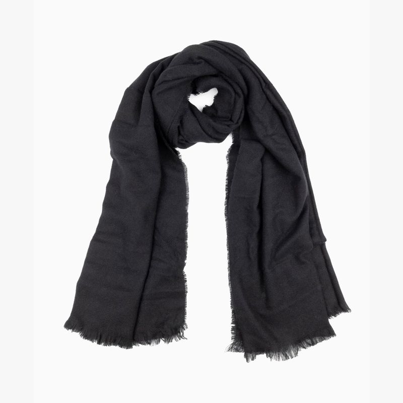 LOUNGE - Maxi Bufanda Mujer Negro