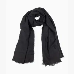 LOUNGE - Maxi Bufanda Mujer Negro