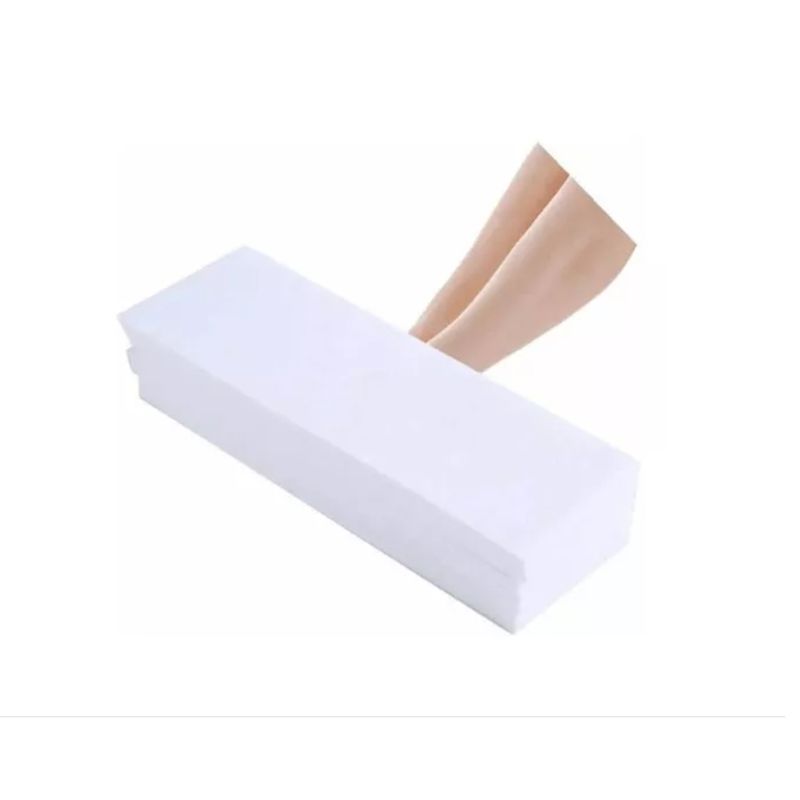 GENERICO - Bandas Papel Para Cera Depilación Roll On 50 Unidades