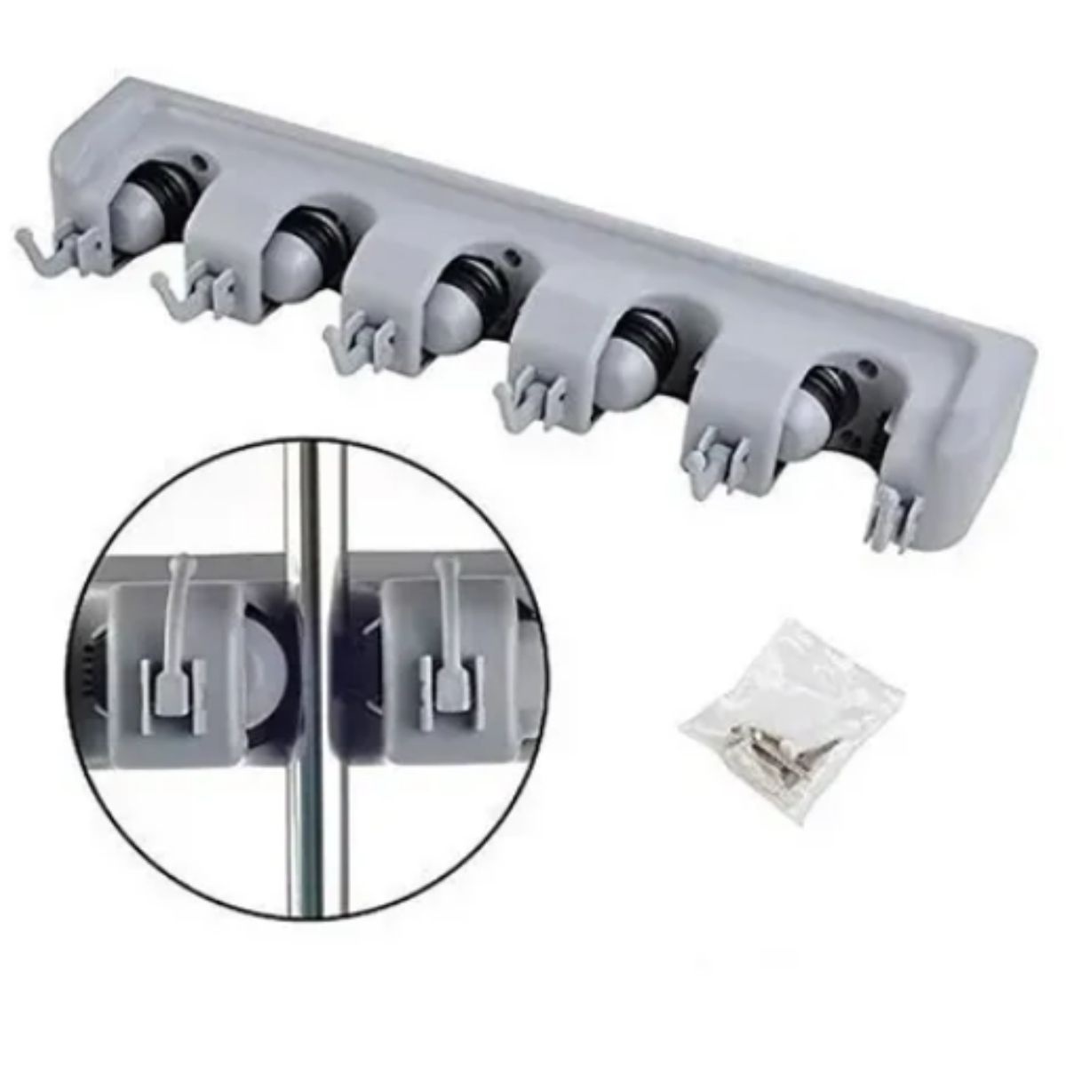 GENERICO - Organizador Porta Escobas Mopas y Traperos