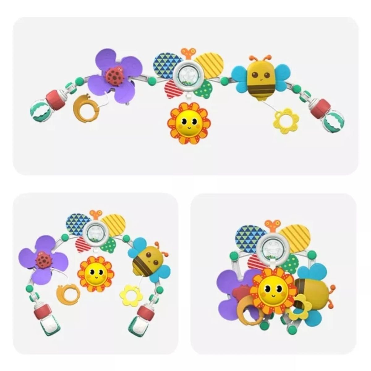 GENERICO - Arco Móvil Multiuso Estimulación Bebé Coche-cuna-sillas