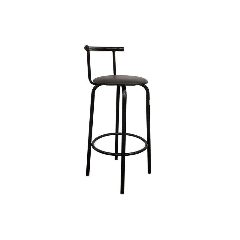 GENERICO - Taburete bar negro negro