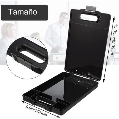 Imagen 2 del producto Tabla Apoyo Porta Papeles Almacenamiento Portátil Con Asas