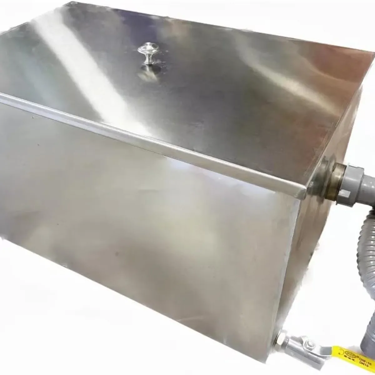 YOMYM - Separador de Agua y Aceite de Acero Inoxidable para Cocina 50×25×25cm