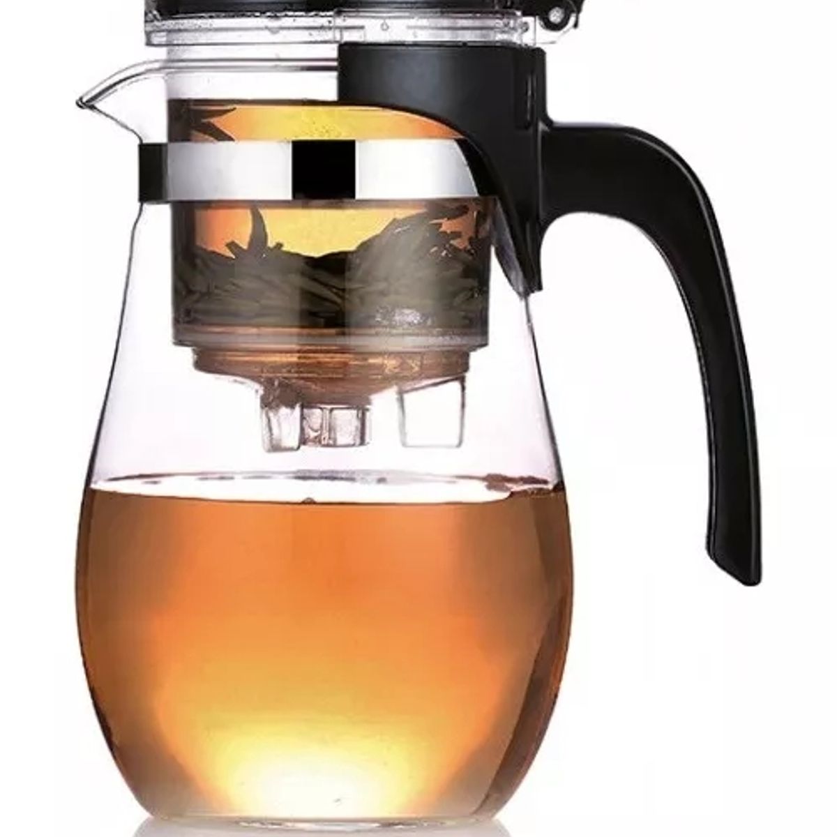 GENERICO - Tetera De Vidrio Con Infusor 900 Ml