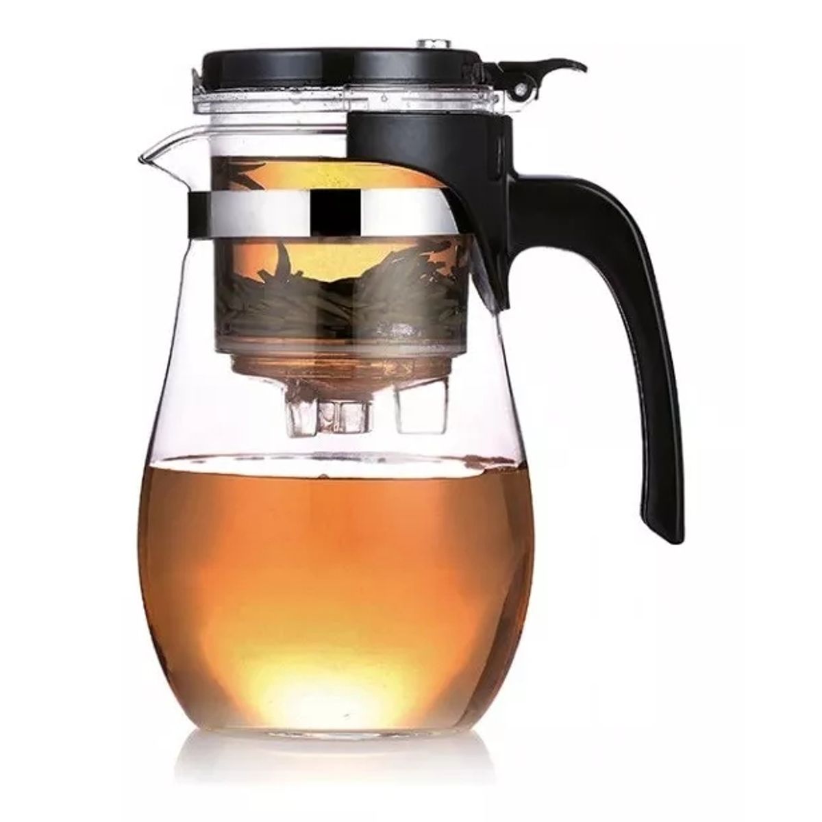 GENERICO - Tetera De Vidrio Con Infusor 900 Ml