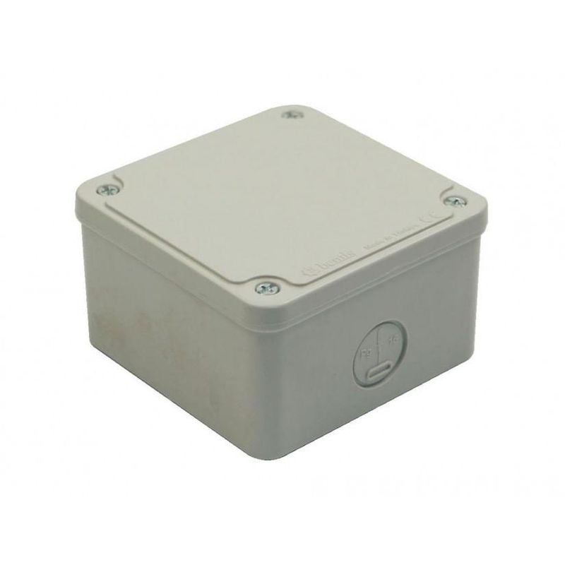 GENERICO - CAJA ESTANCA 2 SALIDAS 95x95x60MM IP44 LIBRE DE HALOGENOS Bemis