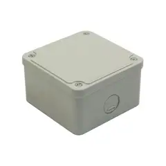 GENERICO - CAJA ESTANCA 2 SALIDAS 95x95x60MM IP44 LIBRE DE HALOGENOS Bemis