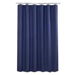 GENERICO - Cortina Para Baño de Poliéster 180cm x 180cm Azul