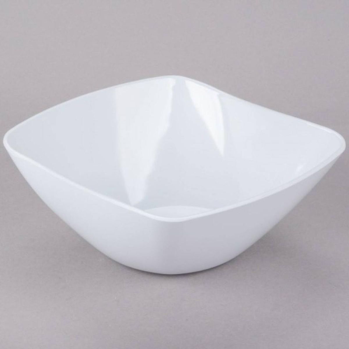IMAHE - BOWL ONDEADO MELAMINA 18 CM. BLANCO IMAHE
