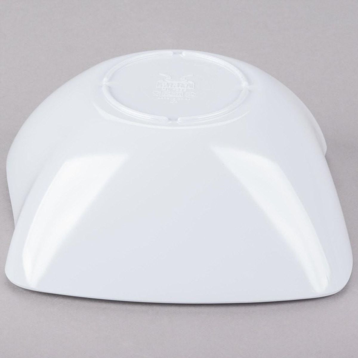 IMAHE - BOWL ONDEADO MELAMINA 18 CM. BLANCO IMAHE