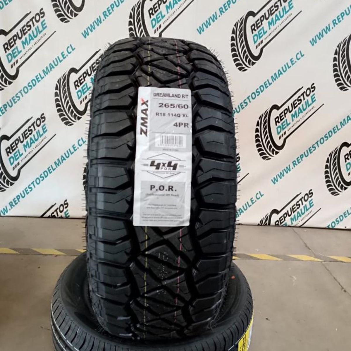 GENERAL TIRE - NEUMATICO 265/60 R18 W ZMAX DREAMLAND RT 114Q 4PR