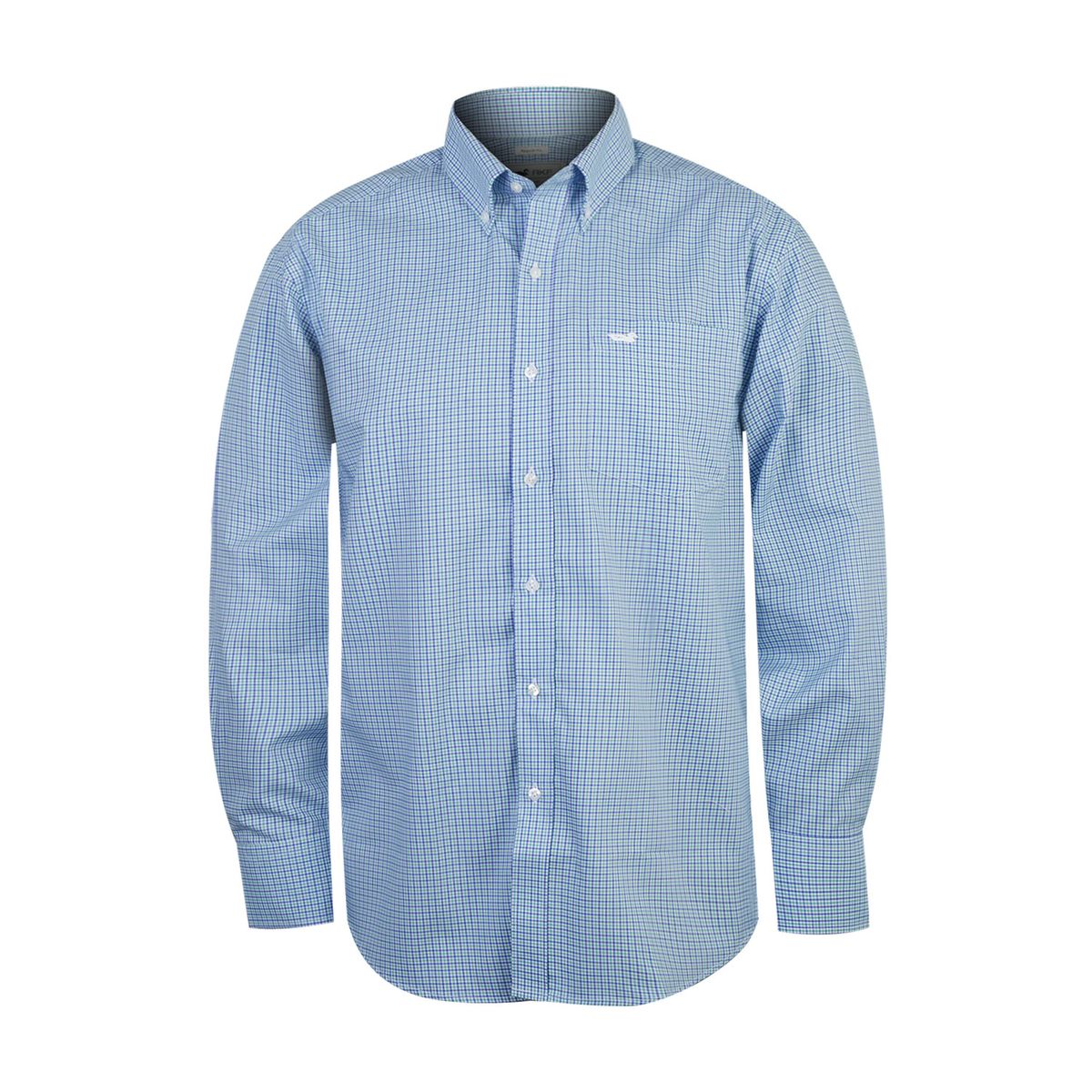 ROCKFORD - Camisa EasyIron Hombre Cuello Button-Down Azul ROCKFORD