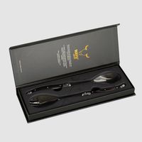 Set 2 Cucharas Para Ensaladas Mango Madera Cocina BBQ