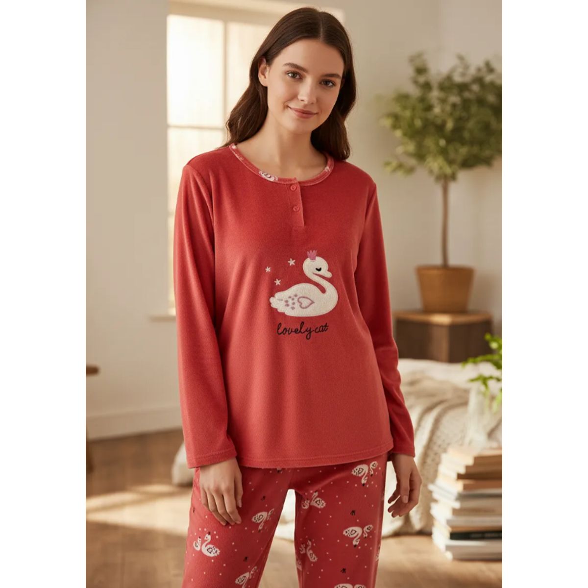 AGW - Pack 2 Pijamas Mujer Plush