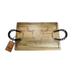 WAYU - Tabla Para Picar De Madera Herradura Limited 50cm