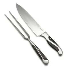 WAYU - Set Parrillero Black Edition Cuchillo Con Pincho Premium