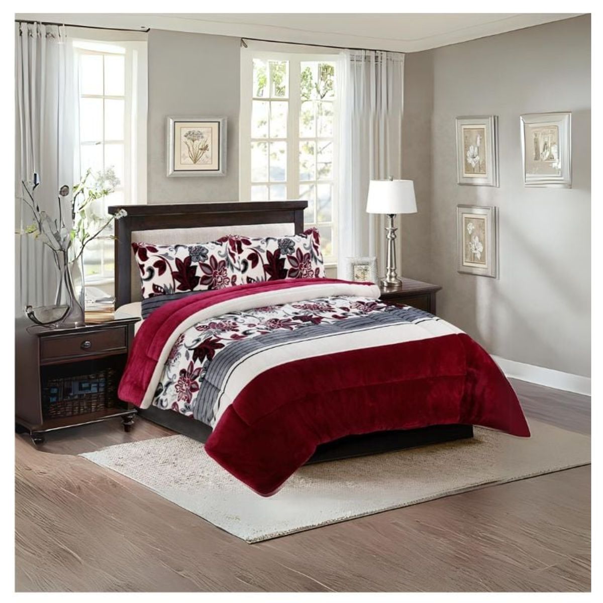 GENERICO - Cobertor Invierno Plush Plaza y Media De Diseños Con Chiporro