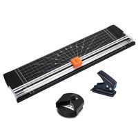 Guillotina + Perforadora + Corchetera Termolaminadora Set