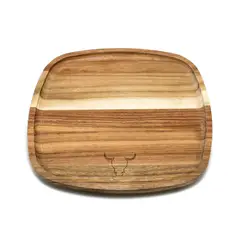 WAYU - Plato cuadrado 25x25cm cm Aperitivo Madera Asado Cocina