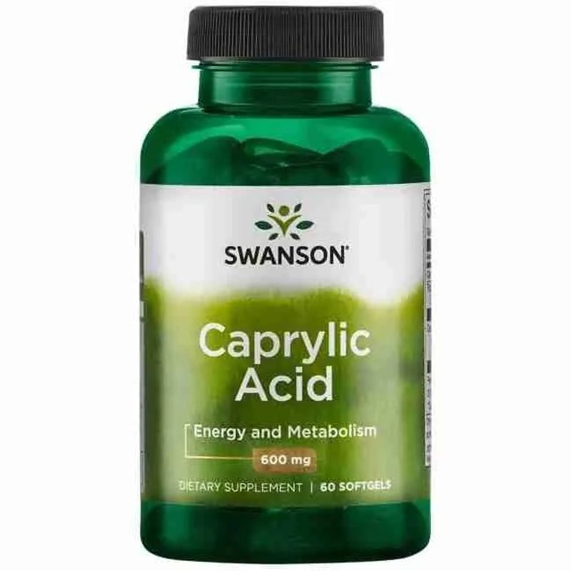 SWANSON - ACIDO CAPRILICO 600 MG 60 SOFTGEL SWANSON