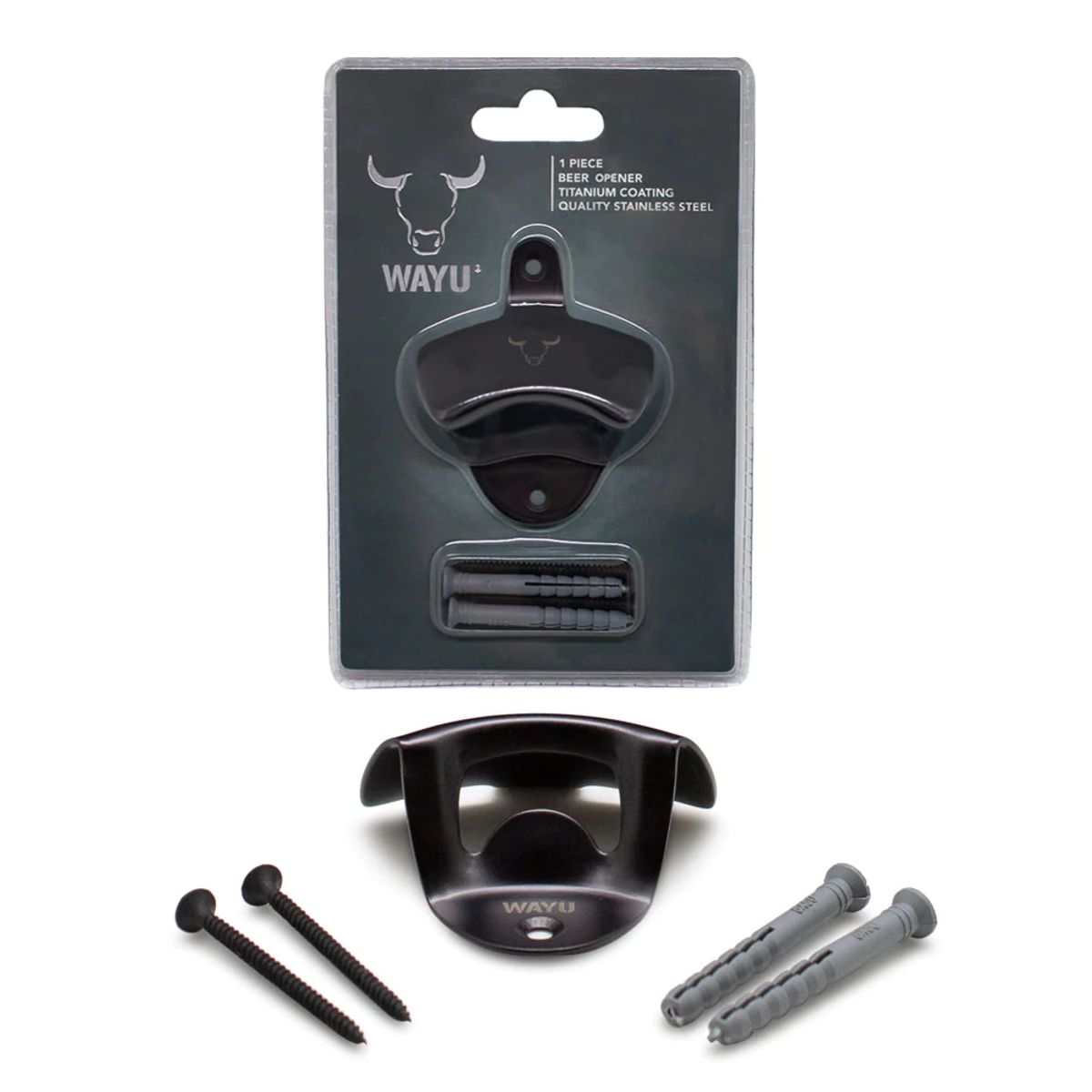 WAYU - Abridor Destapador Cerveza Pared Botella Wayu Cocina Quincho