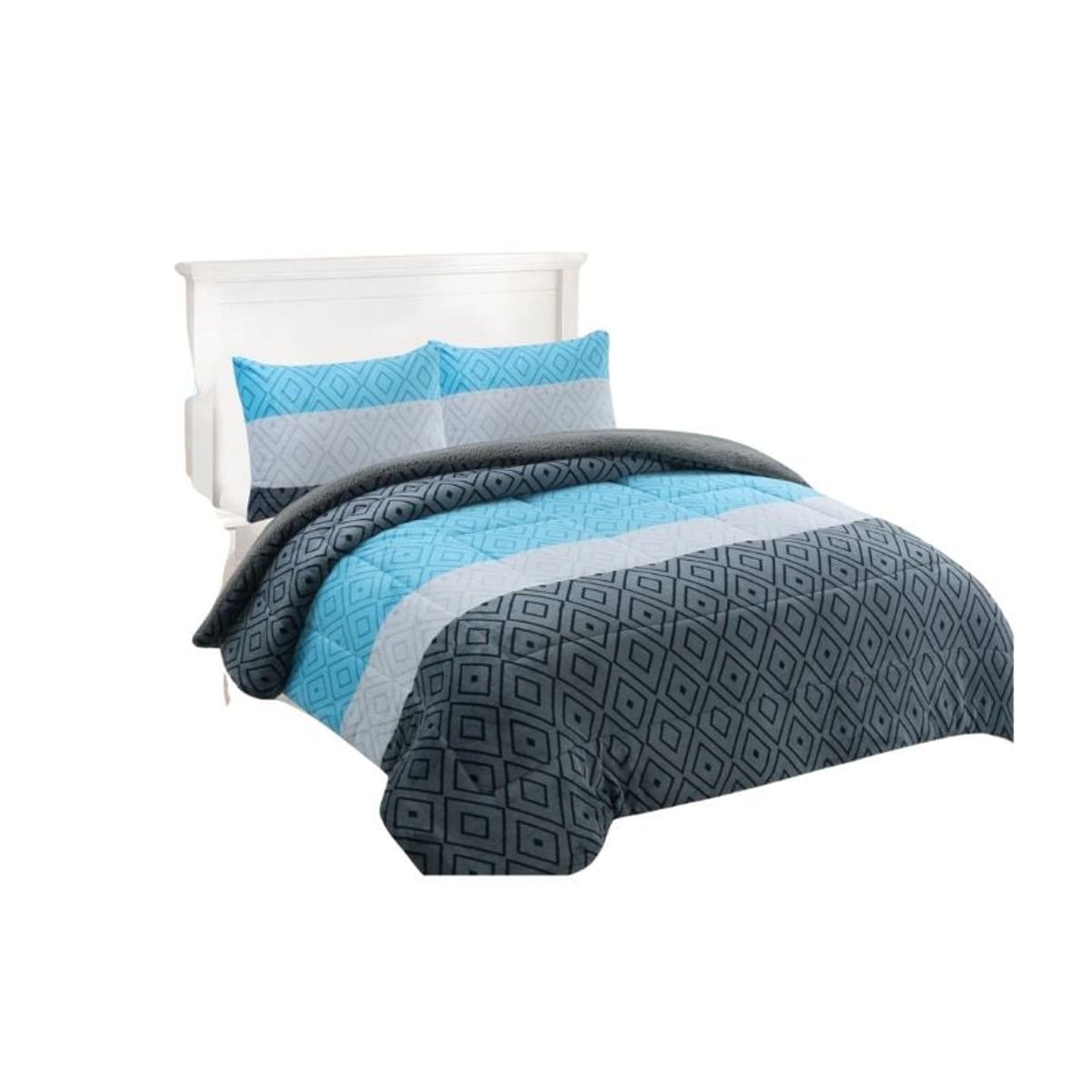 GENERICO - Cobertor Plush De Invierno King Con Chiporro De Diseños