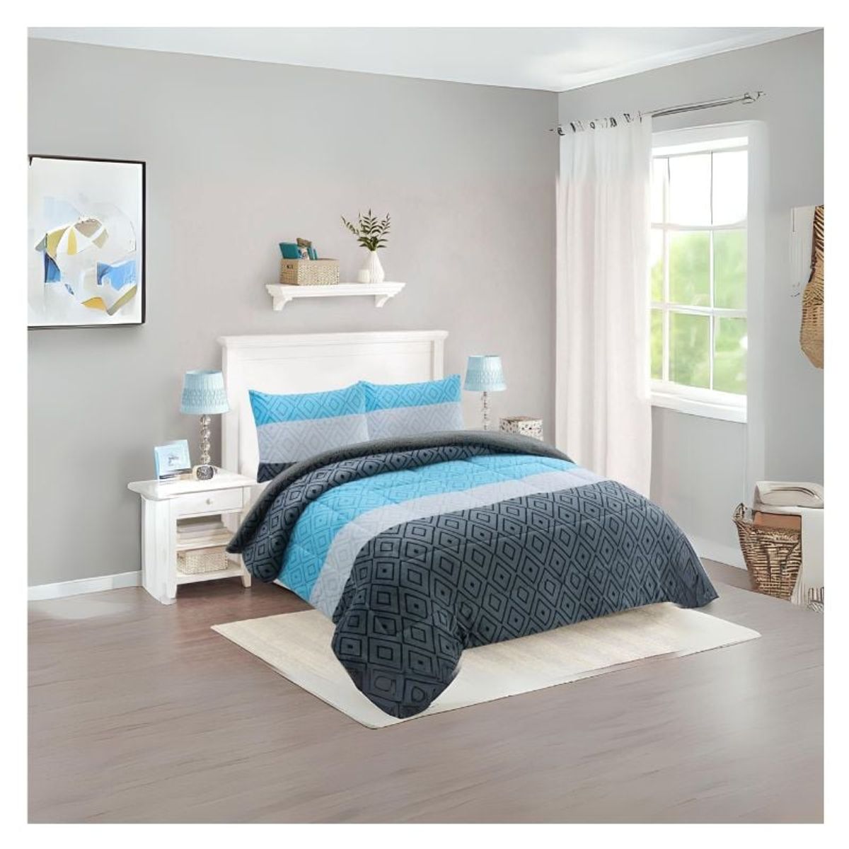 GENERICO - Cobertor Plush De Invierno King Con Chiporro De Diseños