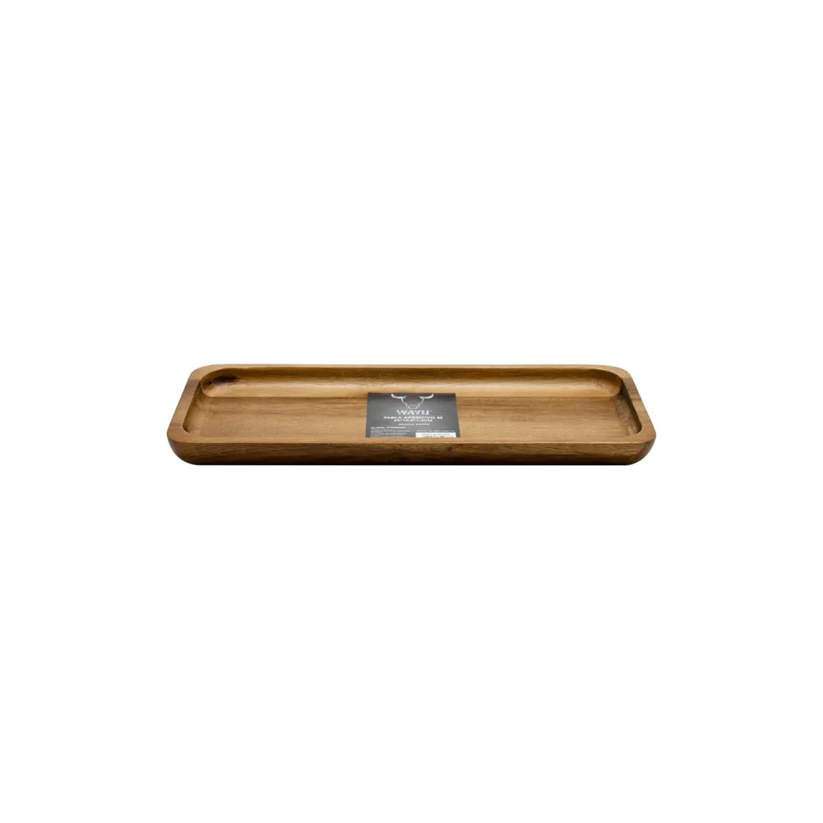 WAYU - Tabla para Aperitivo Madera Wayu 25x10cm Asado Cocina Mesa