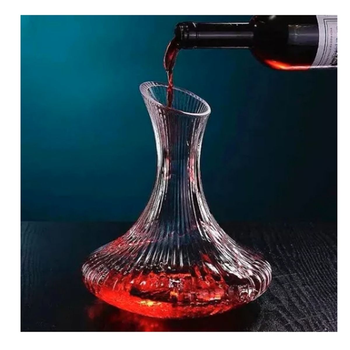 GENERICO - Decantador De Vino De Cristal Alta Calidad Dispensador 15ml