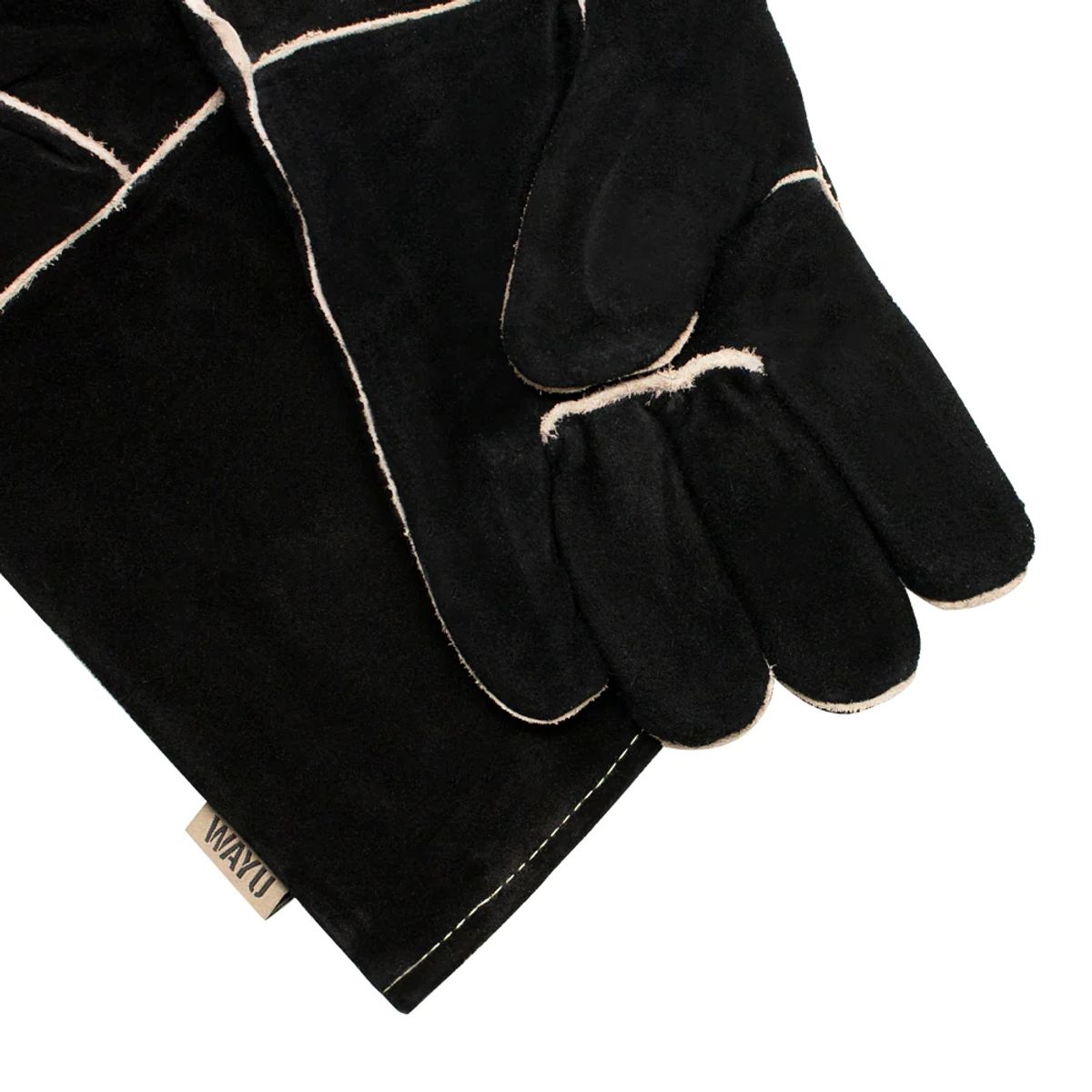 WAYU - 2 Guantes De Cuero Parrillero Wayu Alta Temperatura Limitad