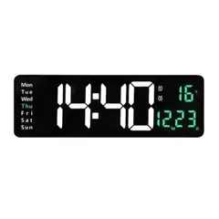GENERICO - Reloj De Pared Digital Decorativo Led Pantalla Grande