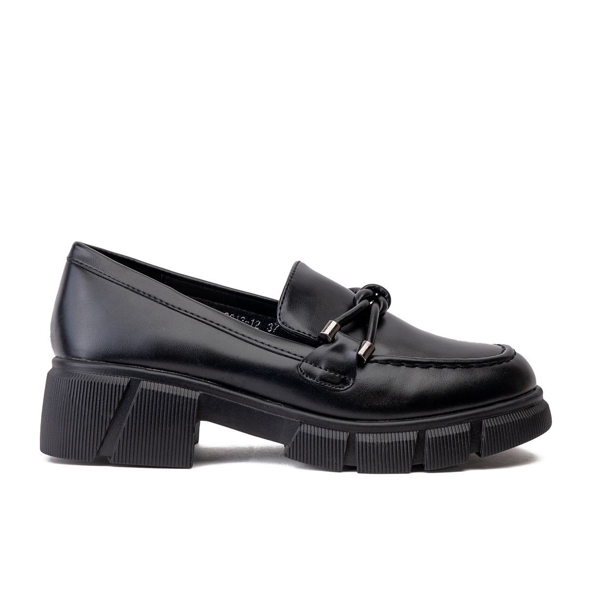 CHINITOWN - Mocasín Mujer Negro Griselda Chinitown