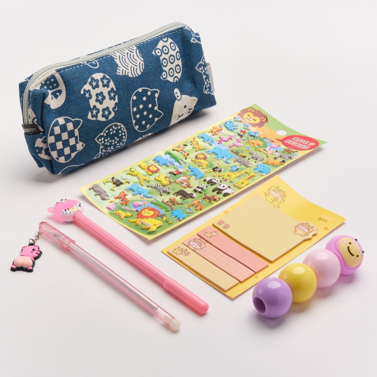 GENERICO - Estuche KuteKawaii Gatos azul