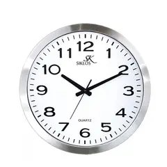 GENERICO - Reloj Pared Metal Siklos Gc1201 30cm Silencioso