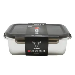 WAYU - Contenedor Hermético Acero Microsafe 650ml Premium.
