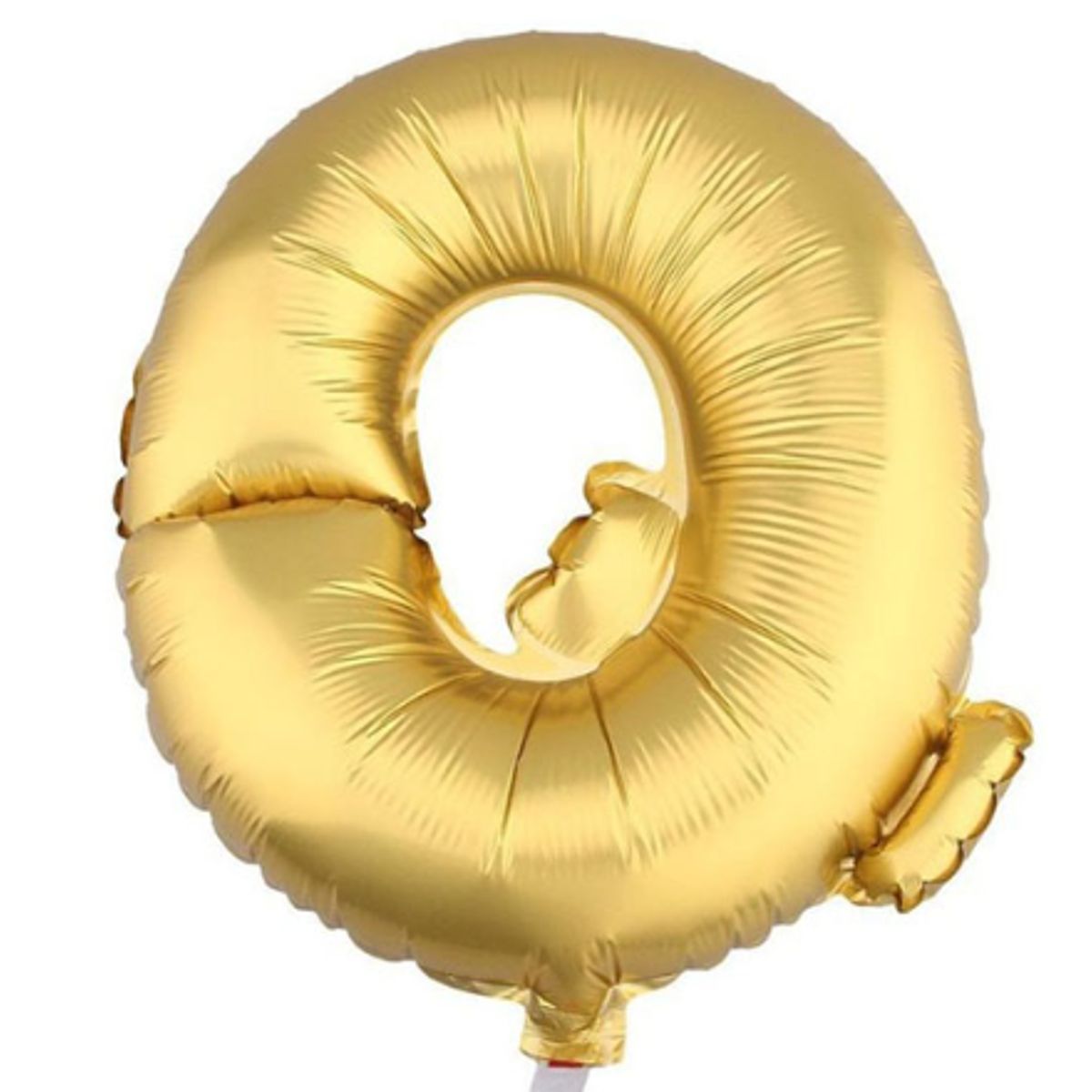 GENERICO - Globos En Forma De Letras Metalizados Dorado Q