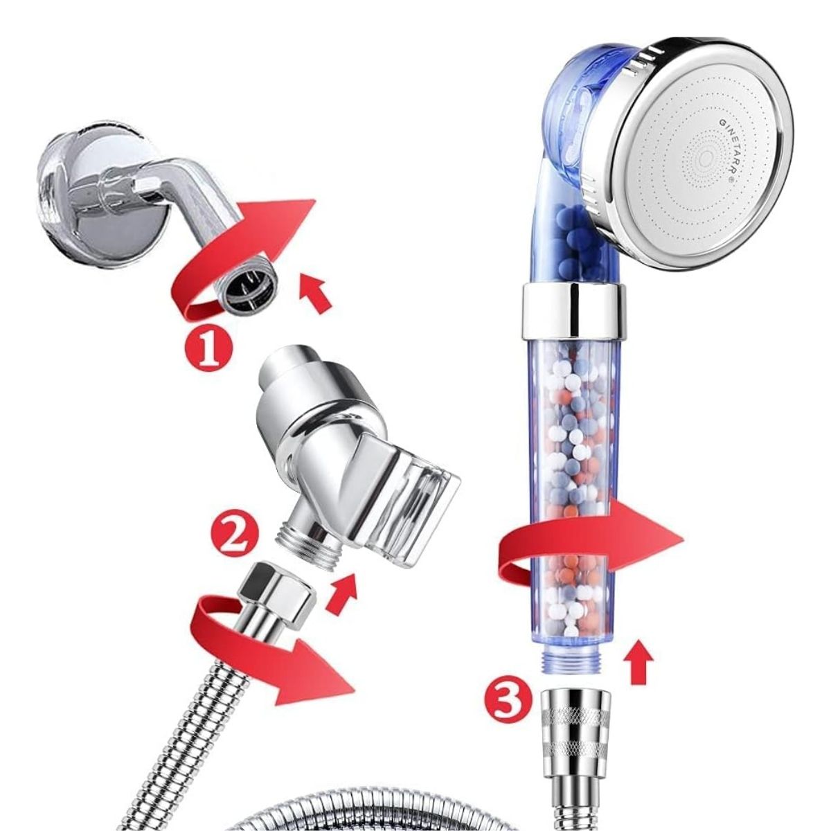 GENERICO - Mango Ducha Spa con Filtrador