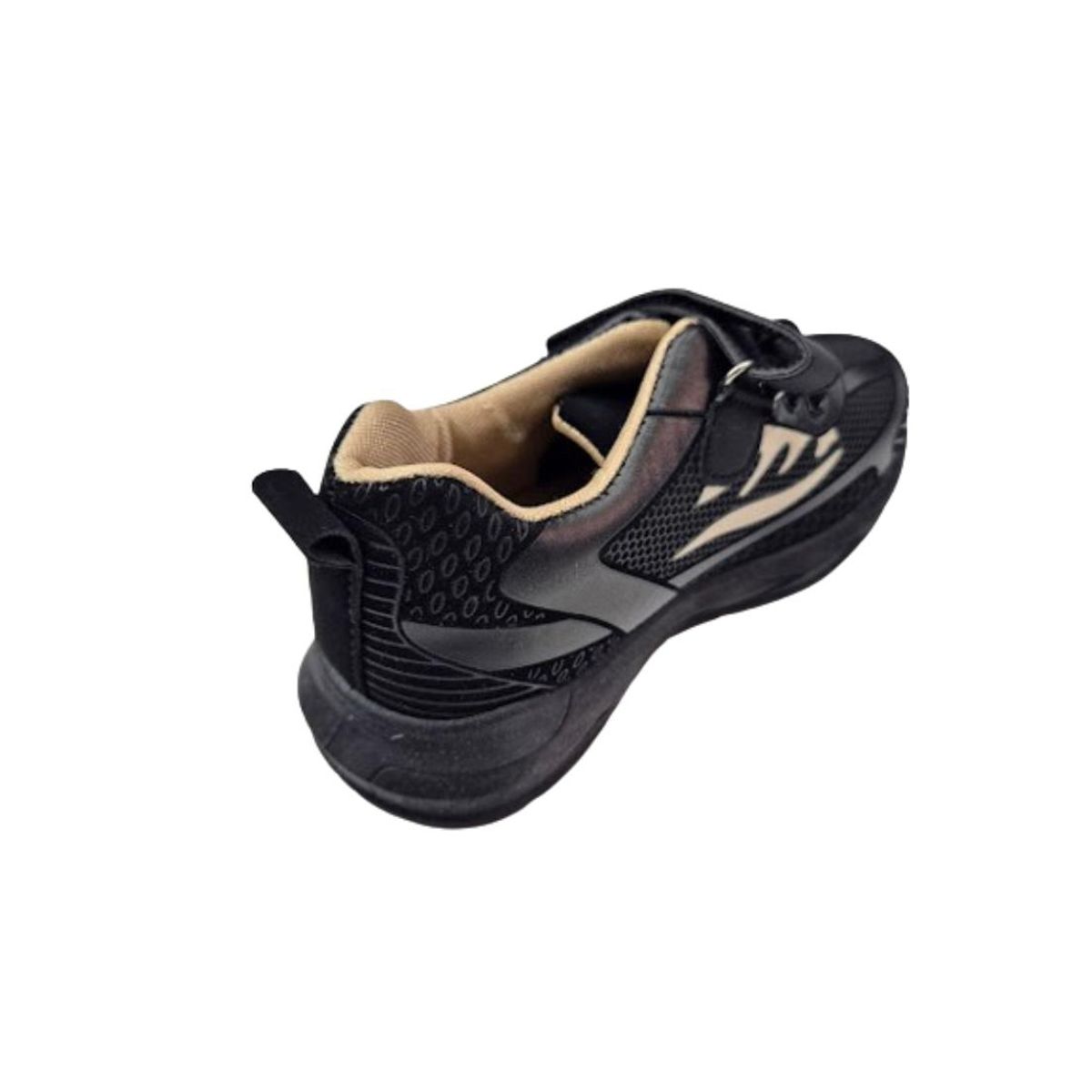 VINNYS OUTLET - Zapatilla Urbana Niño Negro Velcro