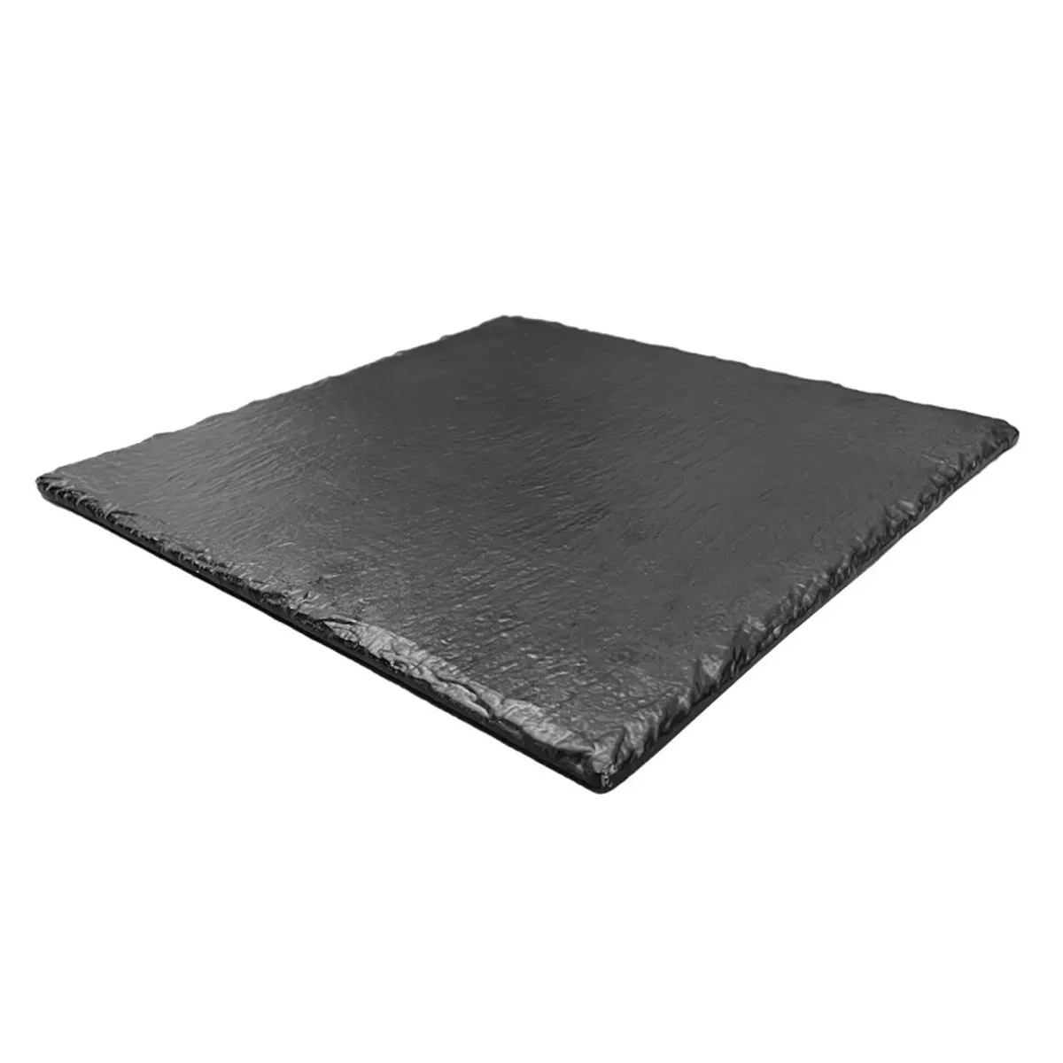 IMAHE - TABLA APERITIVO MELAMINA CUADRADA 30X30X1 CM NEGRA IMAHE