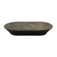 WAYU - Fuente Ovalada Bamboo Filber Pequeño 18x10cm Comidas