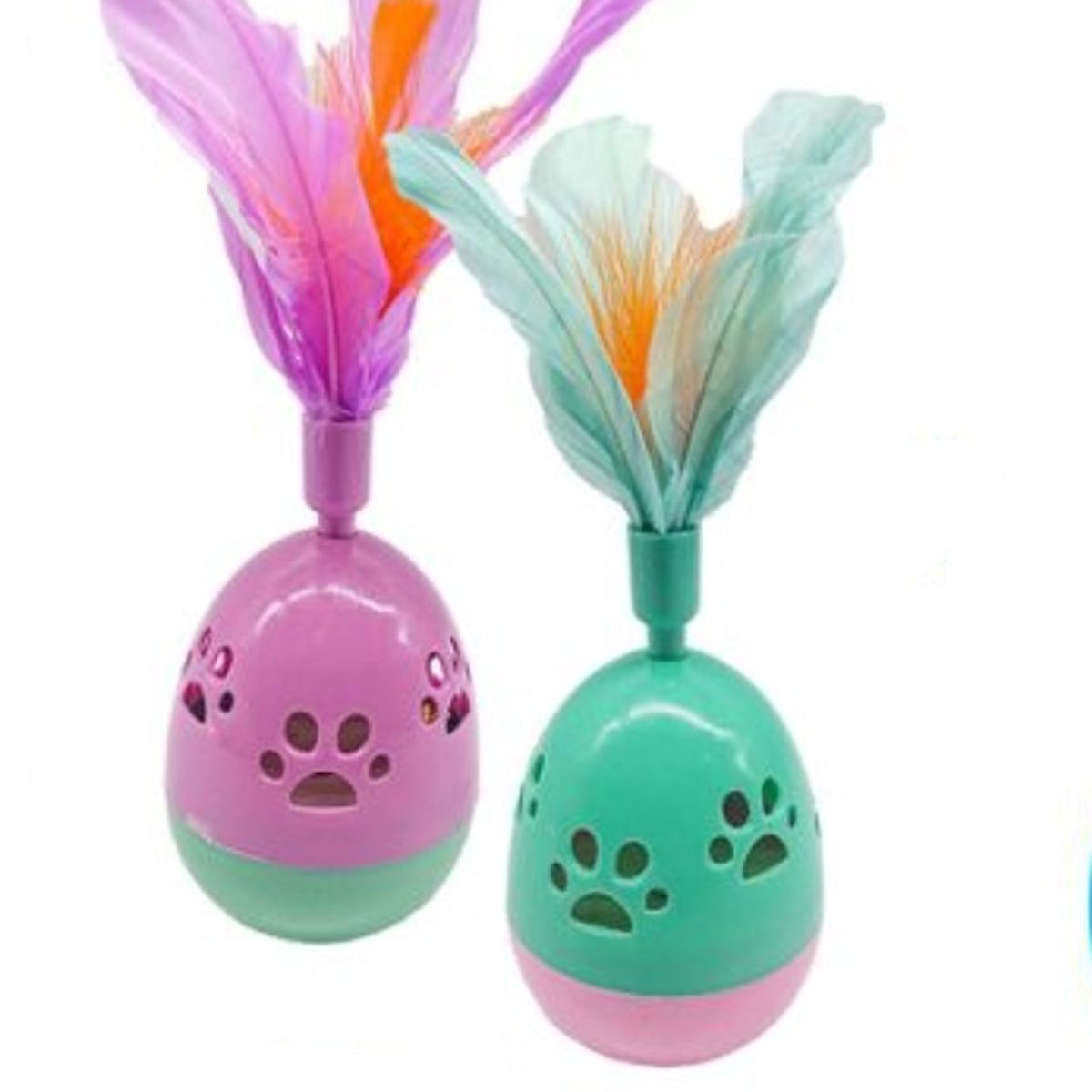 GENERICO - Juguete Interactivo Gatos Mascota Con Pluma