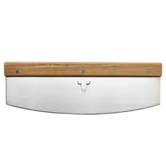 WAYU - Cortador De Pizza Madera Y Filo Acero 35cm