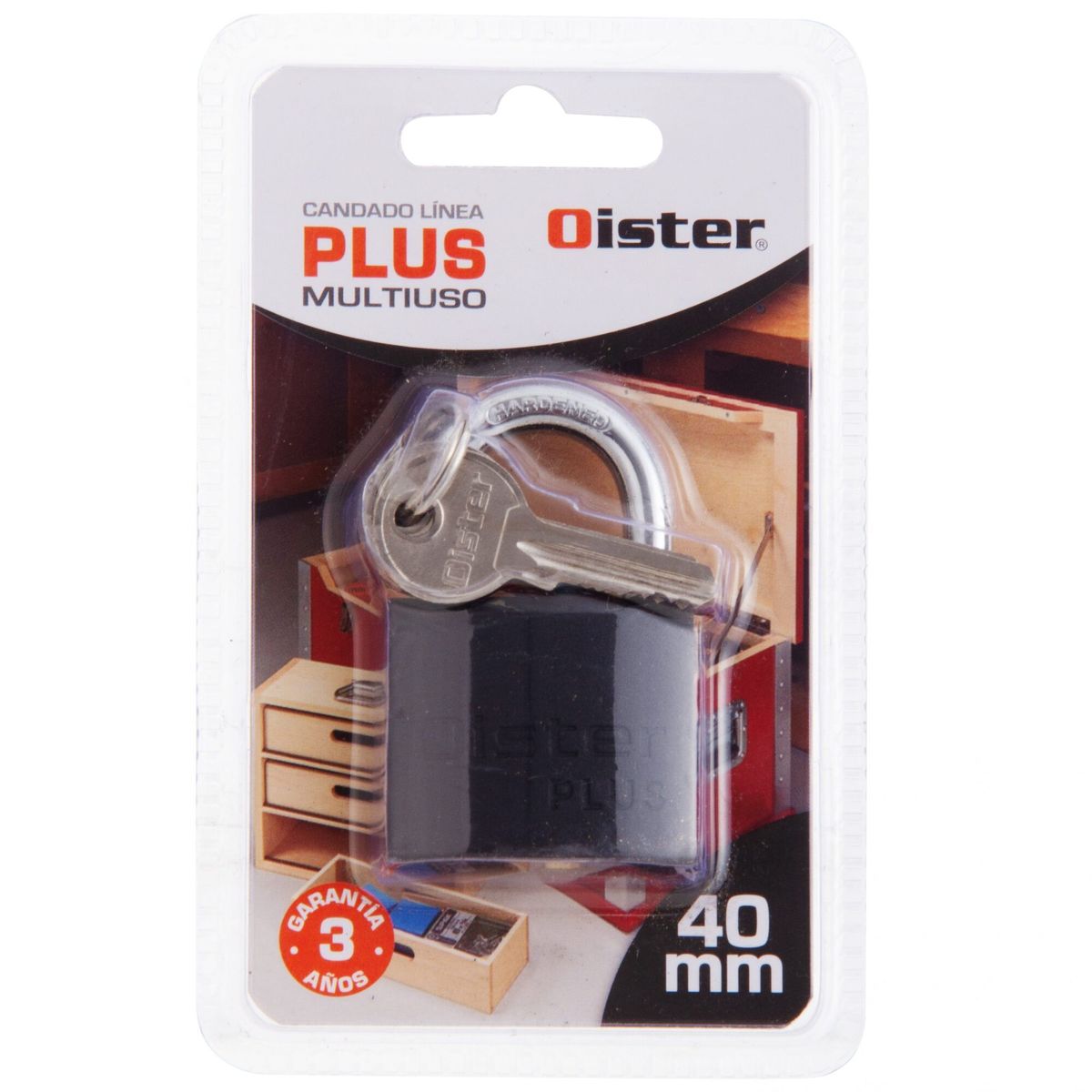 OISTER - Candado Oister PLUS 40mm