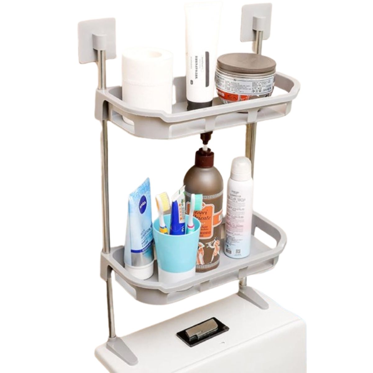 GENERICO - Estante Organizador de Acero 2 Capas