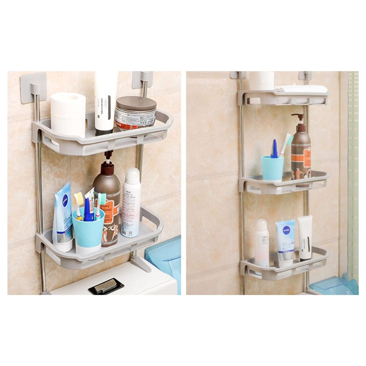 GENERICO - Estante Organizador de Acero 2 Capas